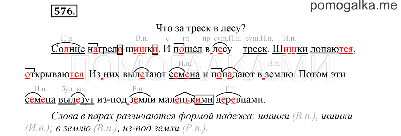 страница 104 упражнение 576 русский язык 3 класс соловейчик 2 часть 2019 год