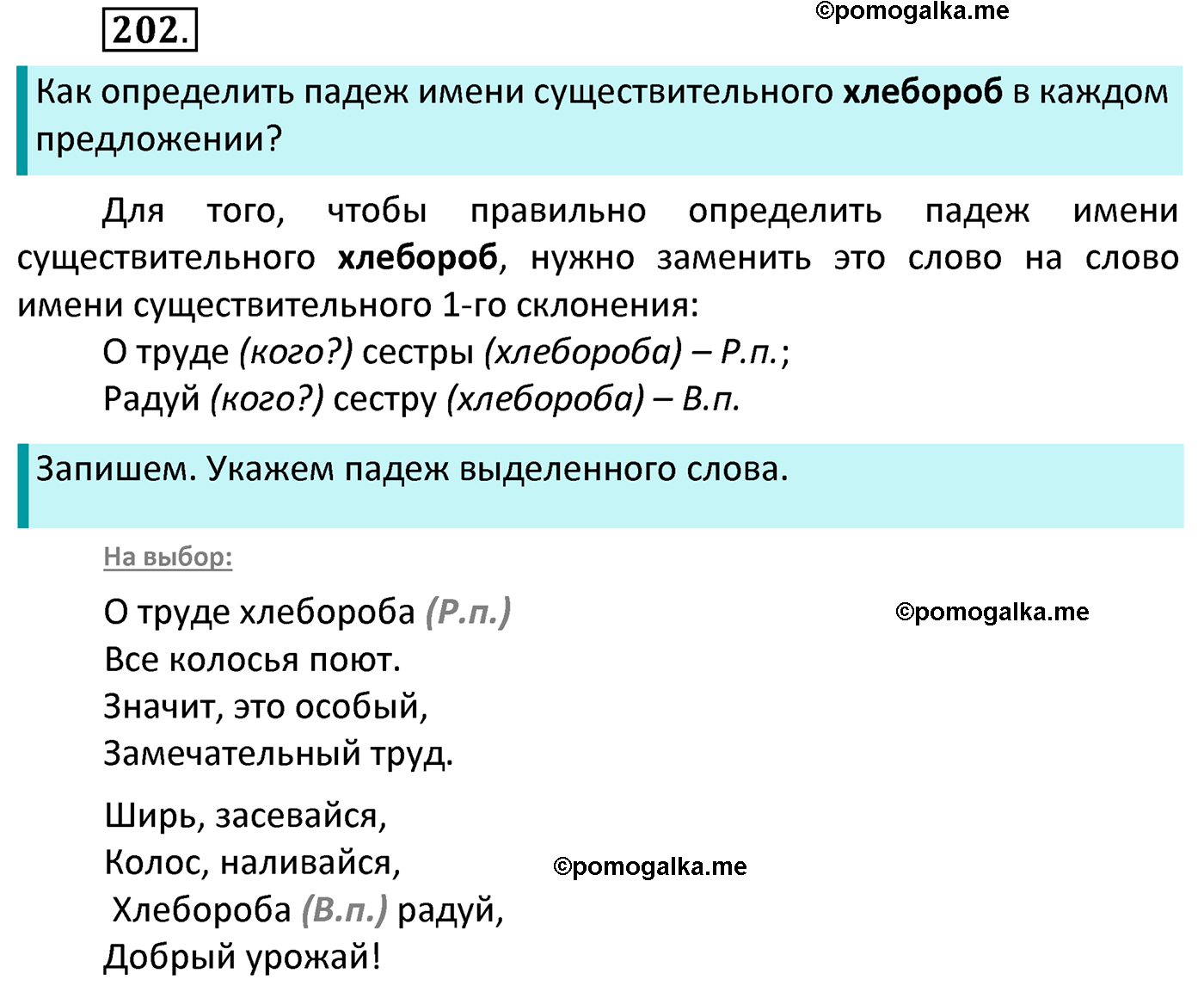 часть 1 страница 111 упражнение 202 русский язык 4 класс Канакина 2022 год