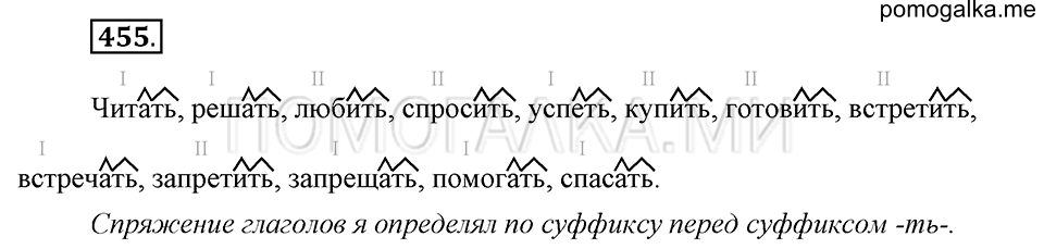 часть 2 страница 89 упражнение №455 русский язык 4 класс Рамзаева 2019