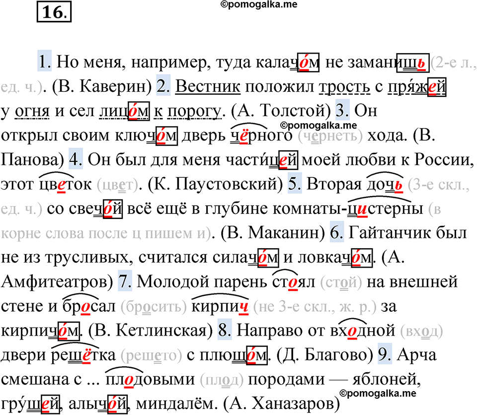 страница 13 упражнение 16 русский язык 5 класс Бондаренко рабочая тетрадь 2 часть 2024 год