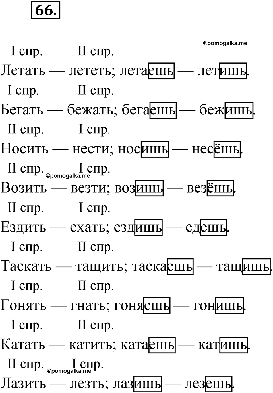 страница 43 упражнение 66 русский язык 5 класс Бондаренко рабочая тетрадь 2 часть 2024 год