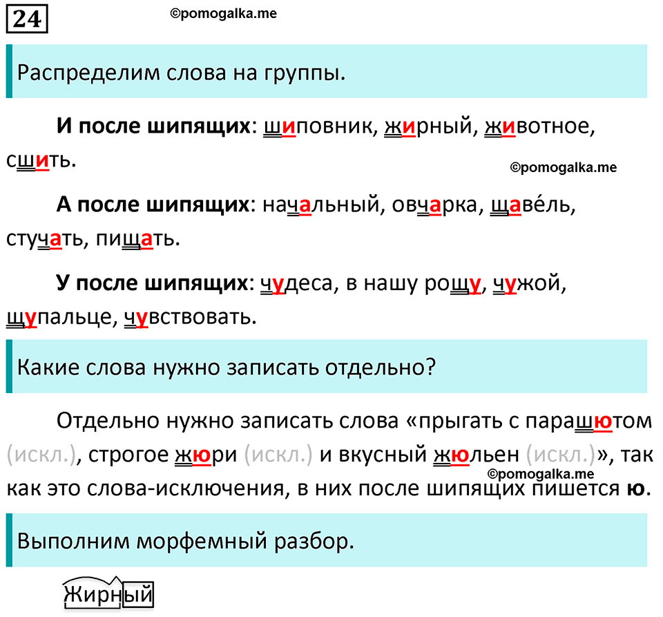упражнение 24 русский язык 5 класс Ладыженская, Баранов 2023 год