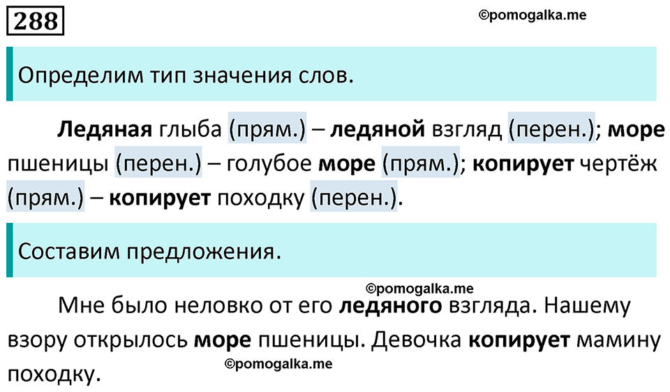 упражнение 288 русский язык 5 класс Ладыженская, Баранов 2023 год