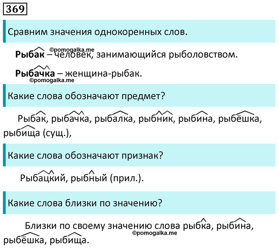 упражнение 369 русский язык 5 класс Ладыженская, Баранов 2023 год