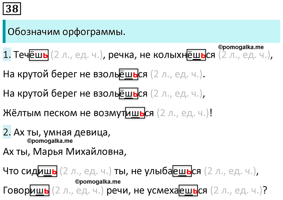 упражнение 38 русский язык 5 класс Ладыженская, Баранов 2023 год