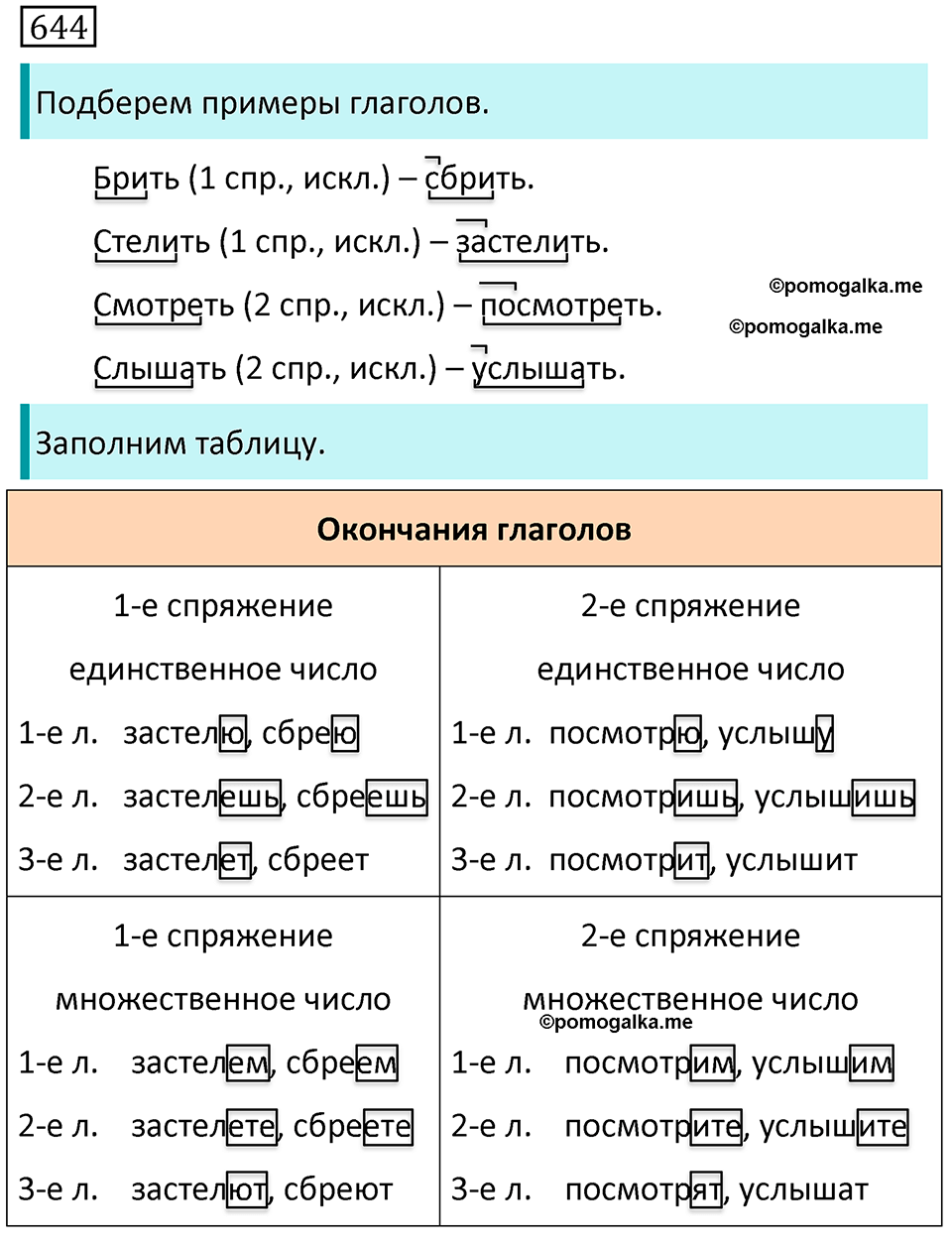 Часть 2 страница 88 упражнение 644 русский язык 5 класс Разумовская, Львова, Капинос, Львов 2021