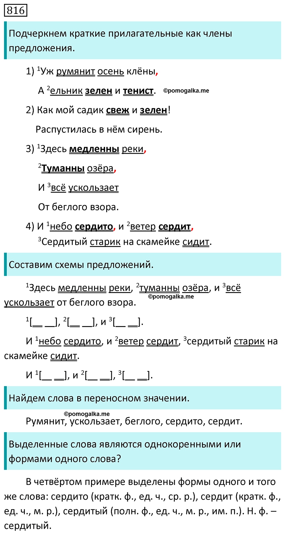 Часть 2 страница 145 упражнение 816 русский язык 5 класс Разумовская, Львова, Капинос, Львов 2021