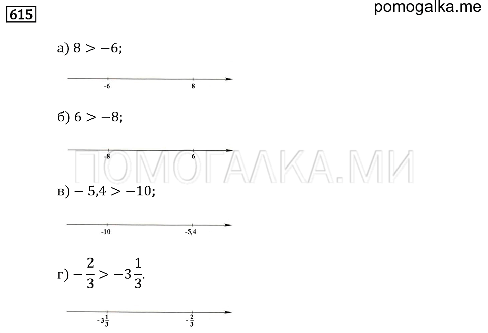страница 190 номер 615 математика 6 класс Бунимович учебник 2014 год