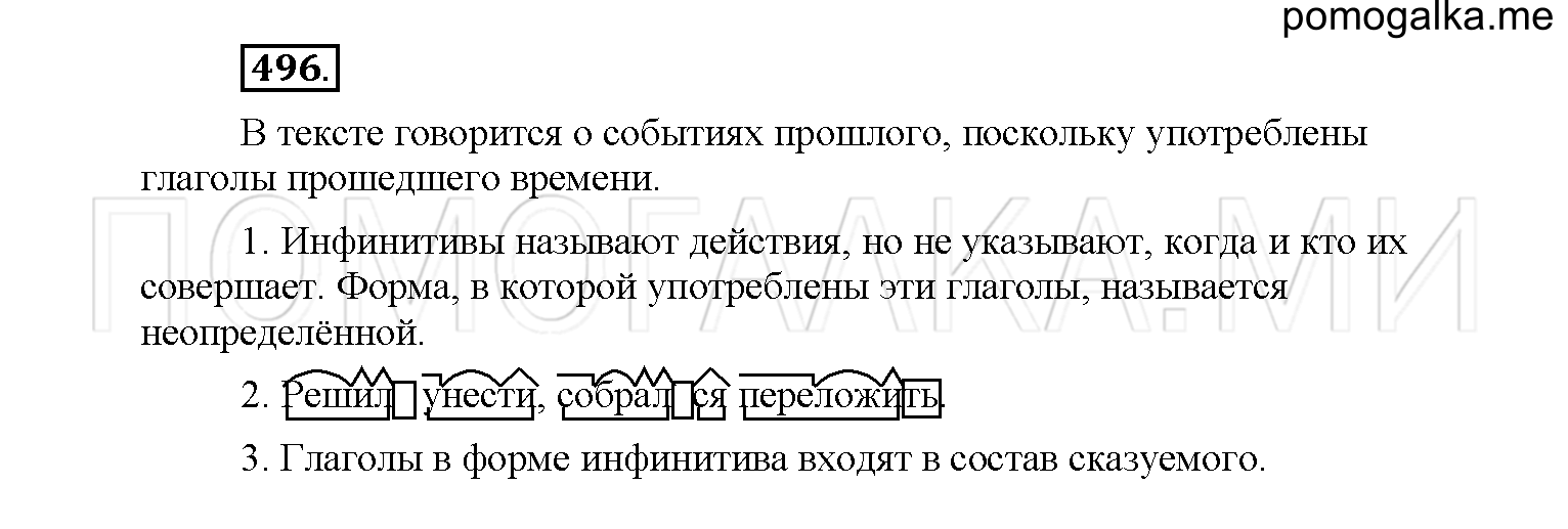 упражнение №496 русский язык 6 класс Рыбченкова