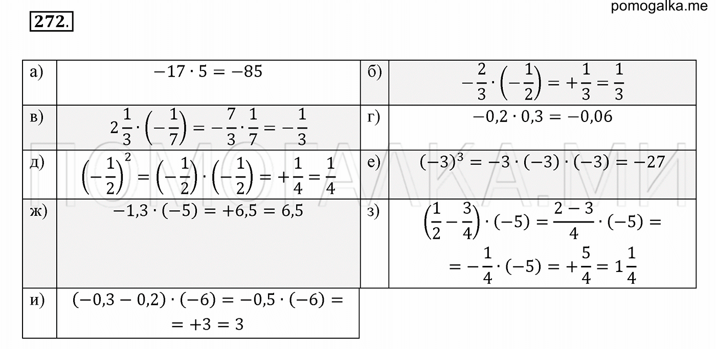 задача №272 математика 6 класс Виленкин Часть 2
