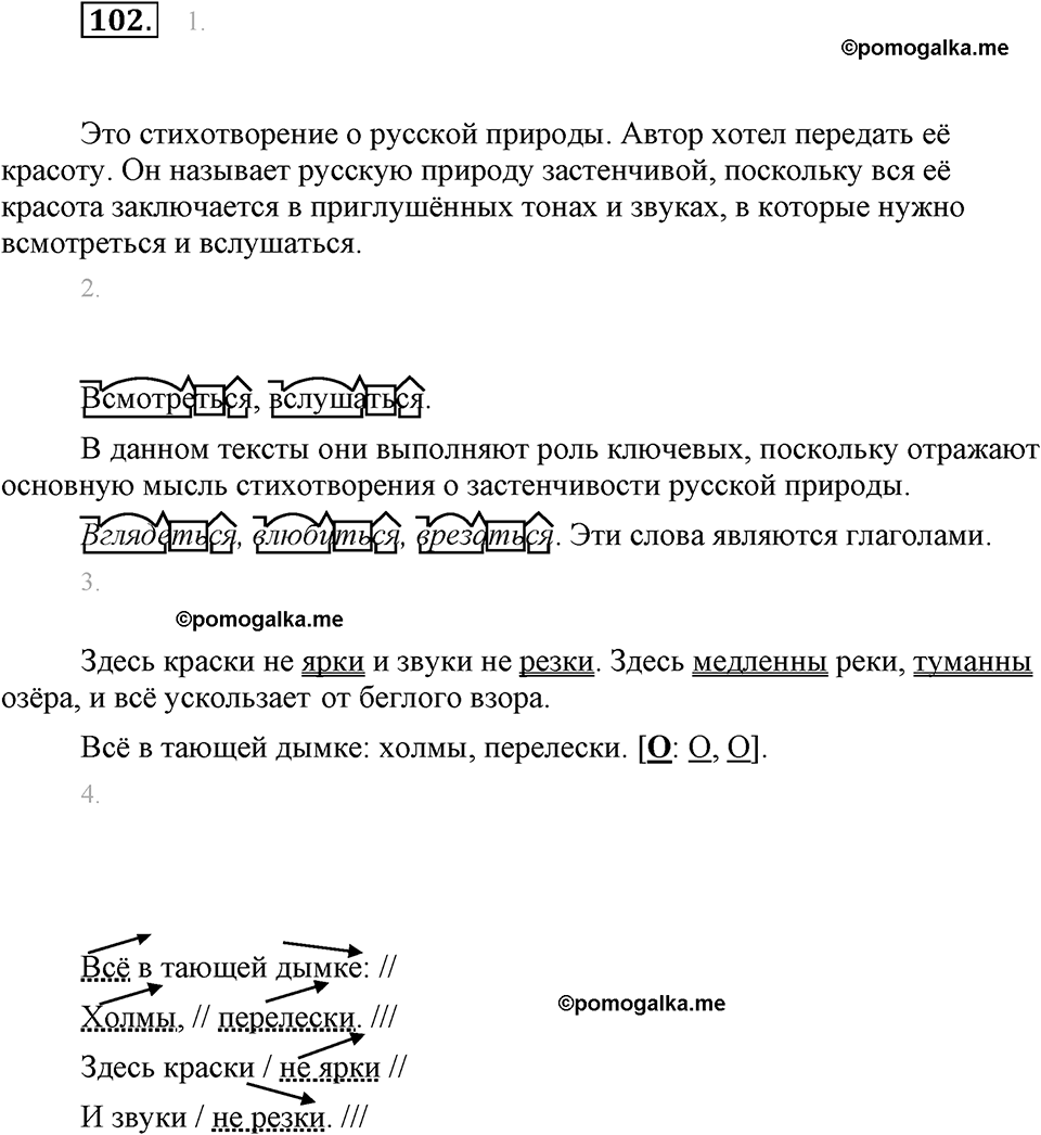 часть 1 страница 41 упражнение 102 русский язык 7 класс Львова 2014 год