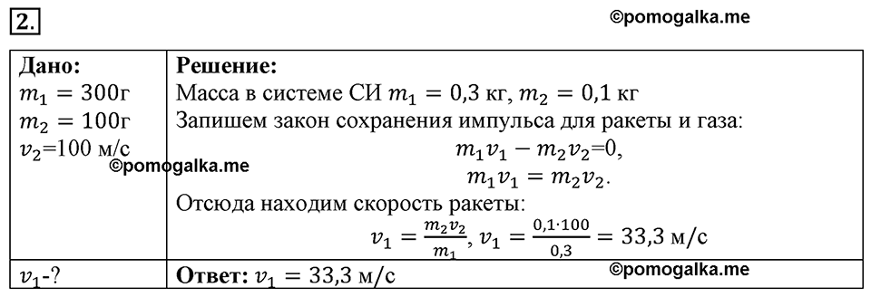Параграф §21 упражнение 21 №2 физика 9 класс Пёрышкин